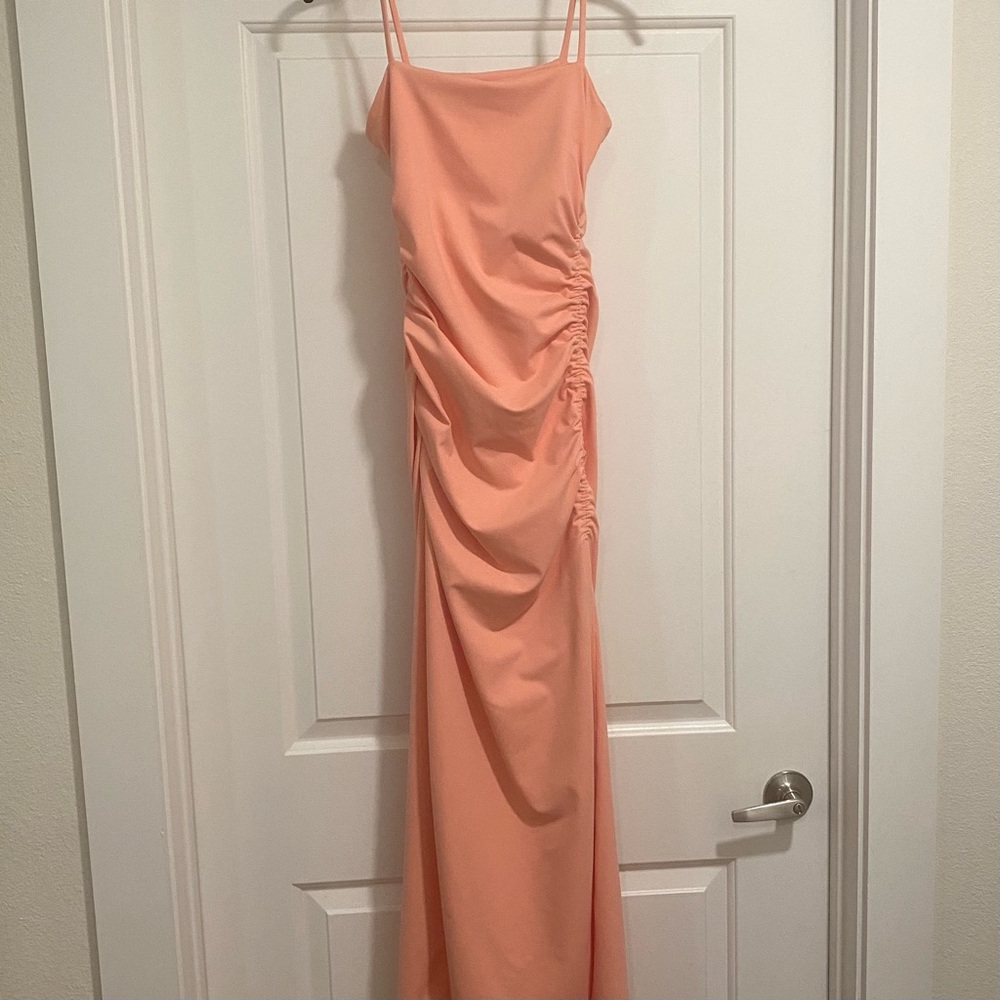 Susana Monaco Ruched Dress - Peaches